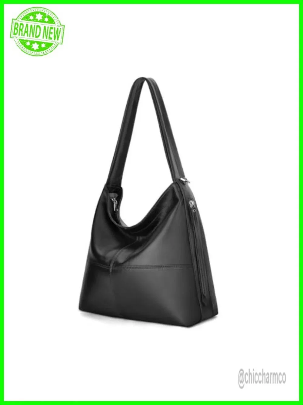 Genuine Leather Hobo Bag for Women Crossbody Purse Shoulder Handbag Tote